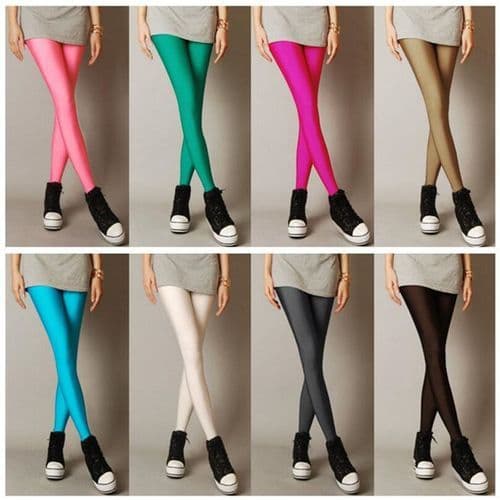 image-JAEBAEK Neon Leggings - High Stretch Comfort for Everyday Wear