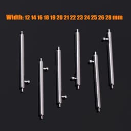 image-10 PCS Quick Release Stainless Steel Spring Bars for Smart Watch Bands
