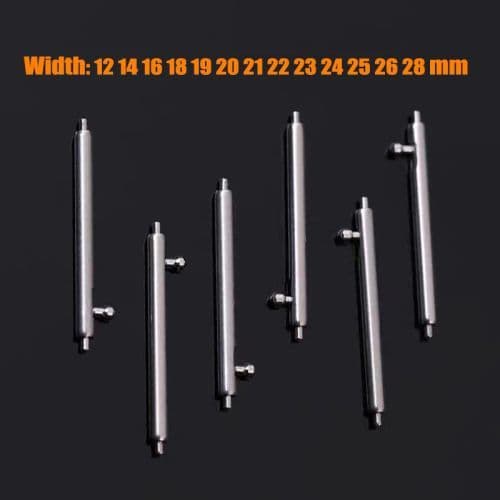 image-10 PCS Quick Release Stainless Steel Spring Bars for Smart Watch Bands