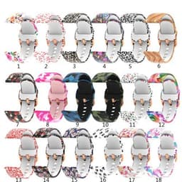 image-Aaigea 20mm Silicone Watchband for Garmin Venu Sq - Comfortable & Stylish