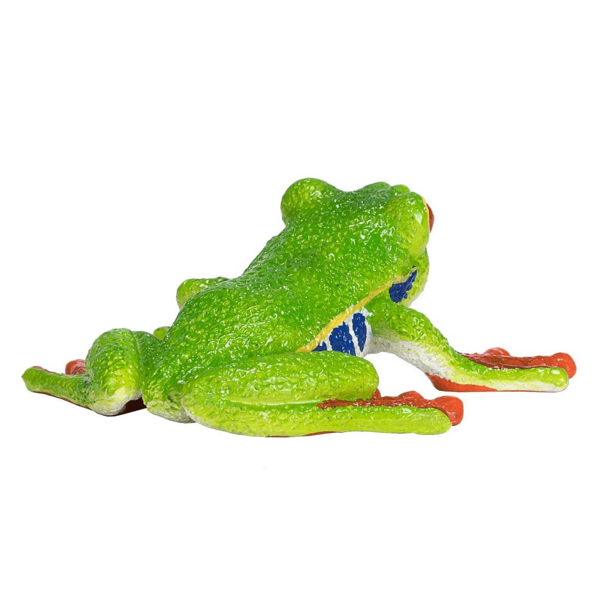image-Red-Eyed Tree Frog Toy Realistic Rainforest Amphibian Figure