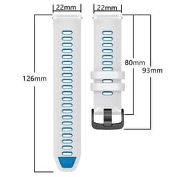 image-22MM Sports Silicone Watch Strap for KOSPET TANK T2/M2 - Durable & Comfortable