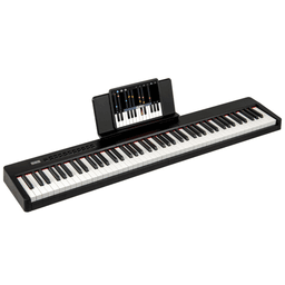 image-88-Key Digital Piano - French DREAM Audio Source, Split Function, Black