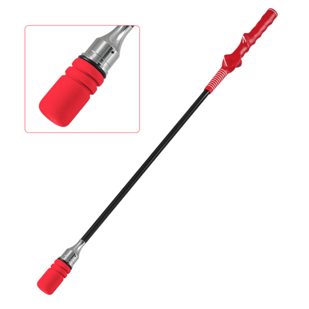image-Golf Swing Trainer Stick - Red Click Feedback