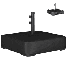 image-Outdoor Umbrella Base - Black 30.7"