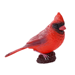 image-Red Cardinal Bird Toy Realistic Wildlife Model