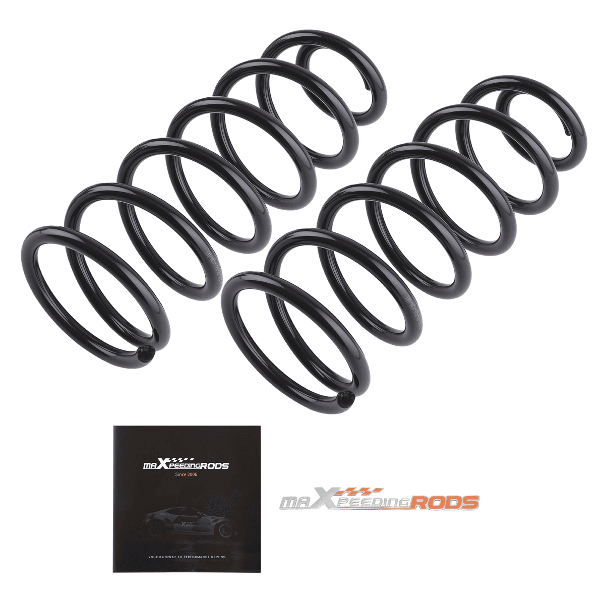 image-2" Rear Suspension Drop Springs Fit Ram 1500 2009-2024 394mm Steel