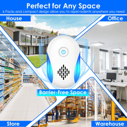 image-6 Pack Ultrasonic Pest Repeller, Operation Pest Wide Coverage Dual-Frequency Pest Control for Home Apartment Hotel Office Kitchen
