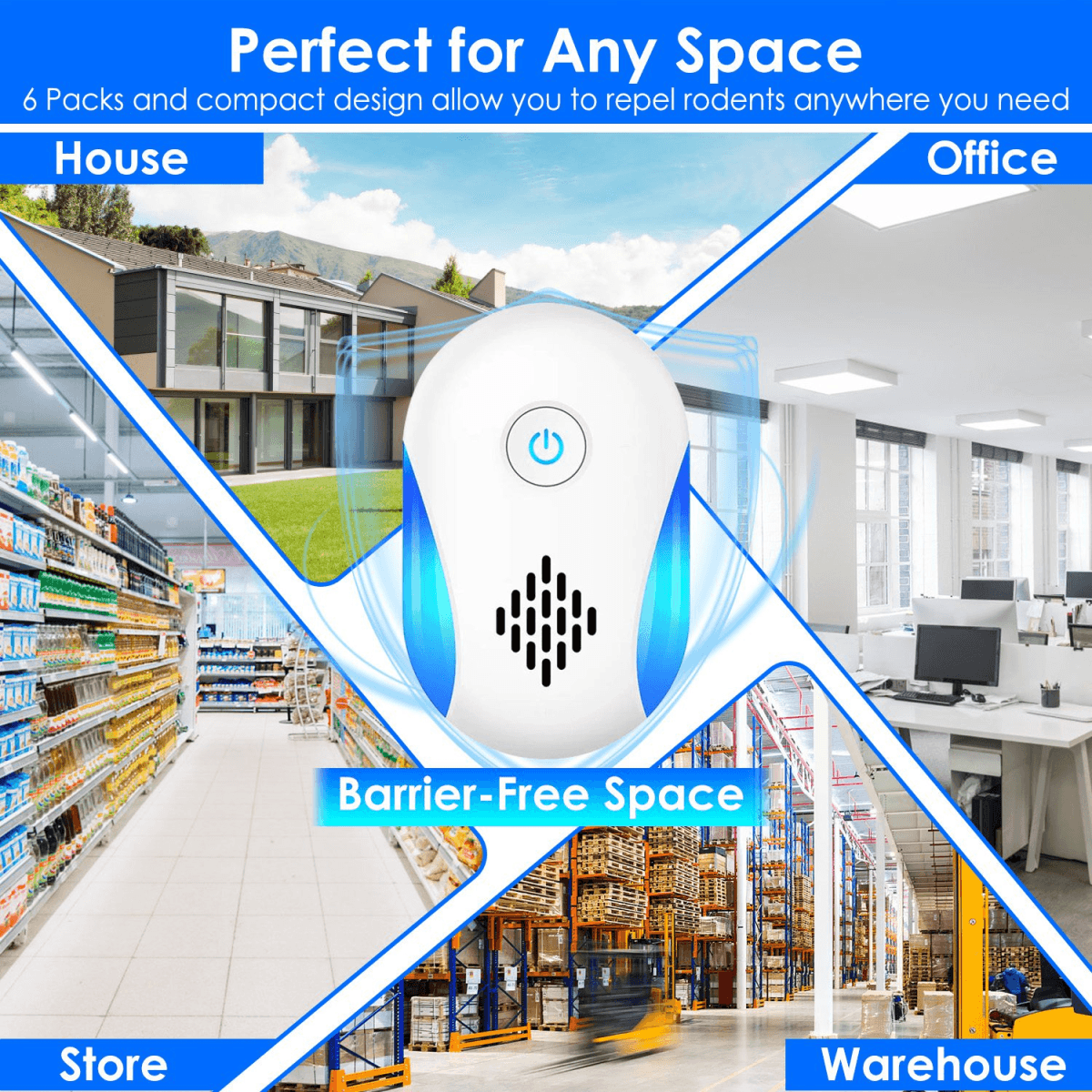 image-6 Pack Ultrasonic Pest Repeller, Operation Pest Wide Coverage Dual-Frequency Pest Control for Home Apartment Hotel Office Kitchen