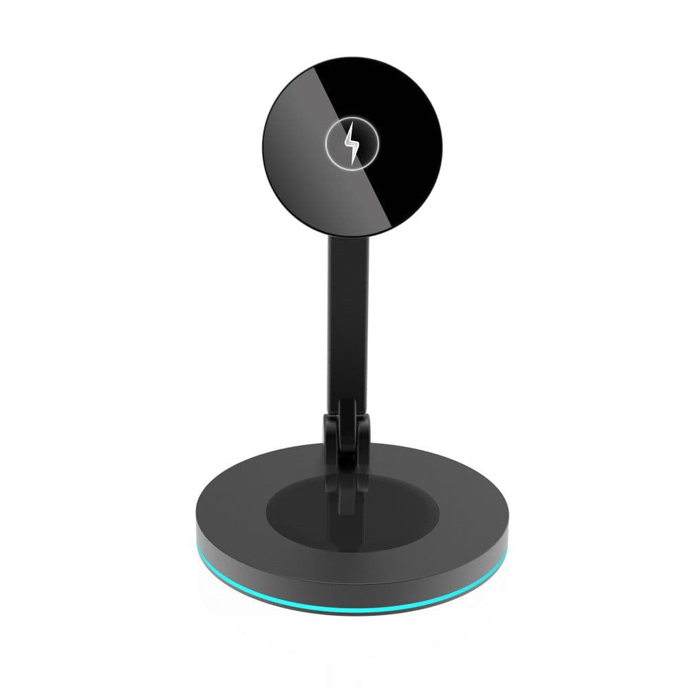 image-Compatible with Apple 2 In 1 Magnetic Wireless Charger Stand