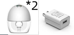 image-Wearable Electric Breast Pump Hands-free Silent Breast Pump