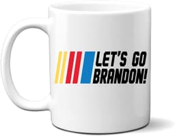image-Let's Go Brandon Ceramic Coffee Mark Cup Tea Water Cup English