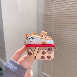 image-Cartoon Cute Cat Bluetooth Earphone Protective Cover