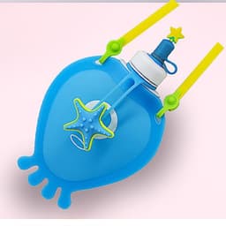 image-Silicone Children's Foldable Water Cup Outdoor Cartoon