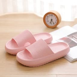 image-EVA Slippers - White 3.2CM Thick Sole