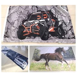 image-Custom Flags And Banner Flying Hanging Any Size Logo Free Design Advertising Polyester Customized Printed Decoration Promotion
