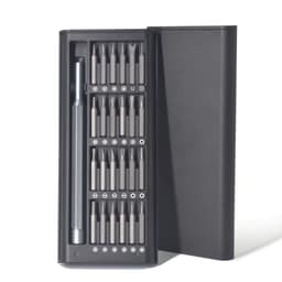 image-Precision Screwdriver Set 25 in 1 Phillips Torx Hexagonal Flat Head Magnetic Screwdriver Head for iPhone PC Watch Camera Glasses