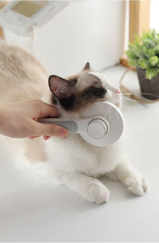 image-Round Handle Pet Passage Comb