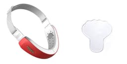 image-LED Photon Therapy V-shaped Slimming Facial Micro-current Electric Vibration Lifting Massager