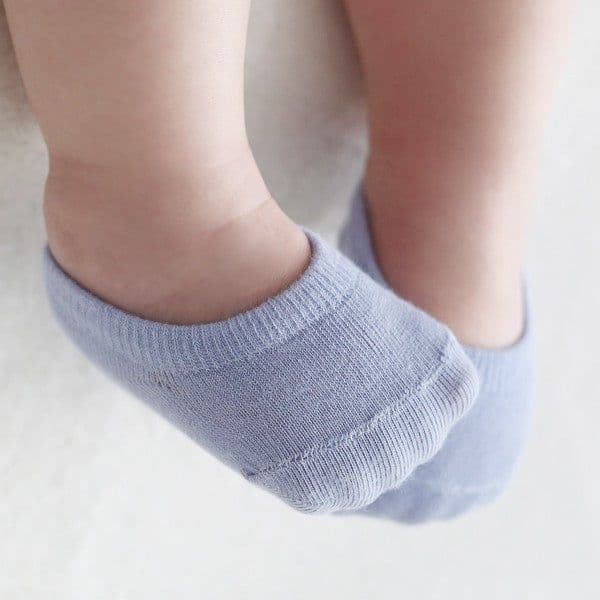 image-Children's No-Slip Floor Socks - Navy Blue