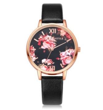 image-High Quality Fashion Leather Strap Rose Gold Women Watch Casual Love Heart Quartz Wrist Watch Women Dress Ladies Luxury Watches