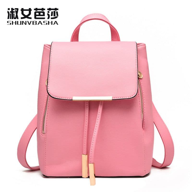 image-Backpack women 2020 new fashion casual female student backpack one drop shipping