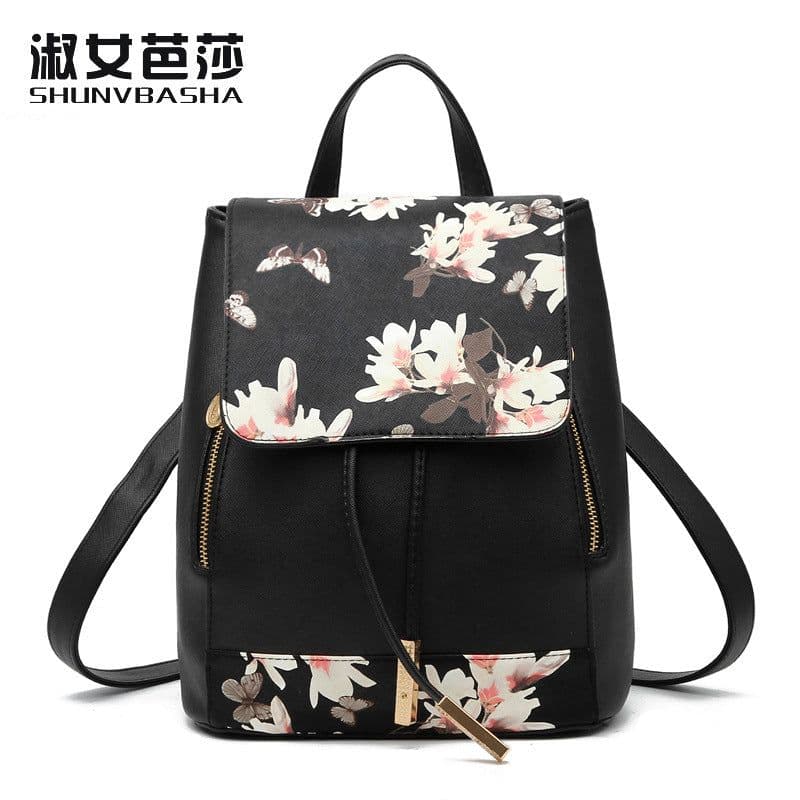 image-Backpack women 2020 new fashion casual female student backpack one drop shipping