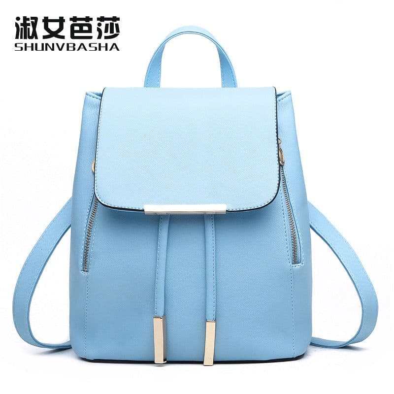image-Backpack women 2020 new fashion casual female student backpack one drop shipping