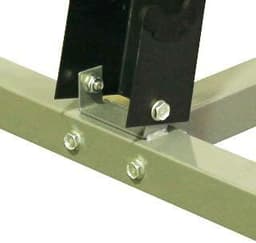 image-A-Frame Dumbbell Rack Stand - Solid Space-Saving Design for Up to 6 Pairs