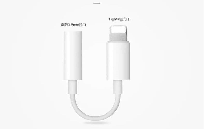 image-Audio Adapter Compatible For 78X Lightning To 3.5mm 2-in-1 Audio Adapter