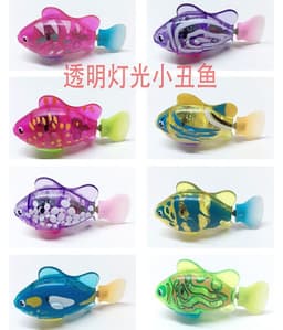image-Summer Bath Toy Fish - Magical Light Induction Swimming Simulation