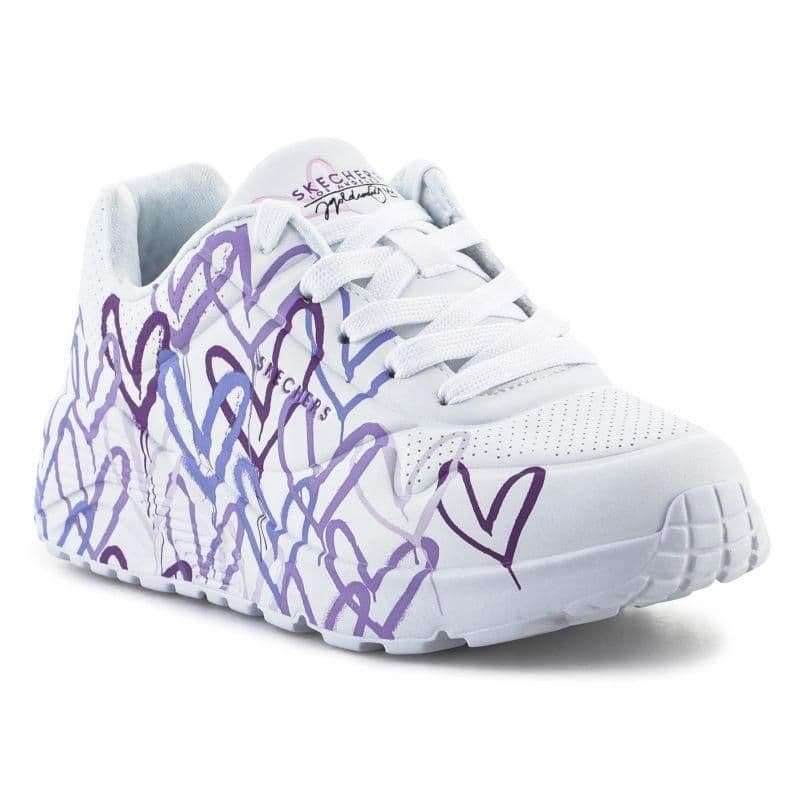 image-Skechers JGoldcrown: Uno Lite - Spread the Love Jr 314064L-WLPR shoes