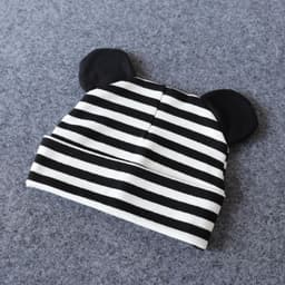 image-Children's hats baby Mickey mouse ears super cute hats cute hoods double-layer warm hoods