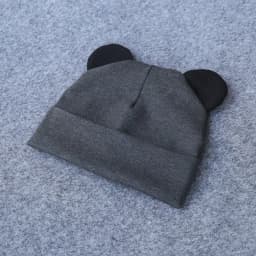 image-Children's hats baby Mickey mouse ears super cute hats cute hoods double-layer warm hoods