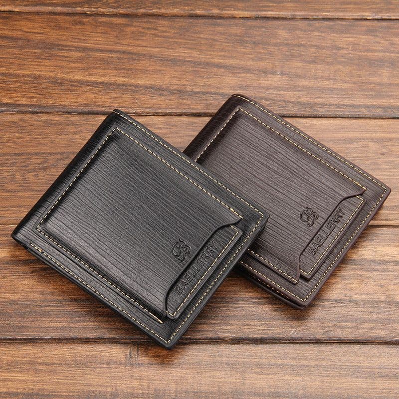 image-baellerry spot wholesale new casual multi-card short wallet horizontal men's wallet
