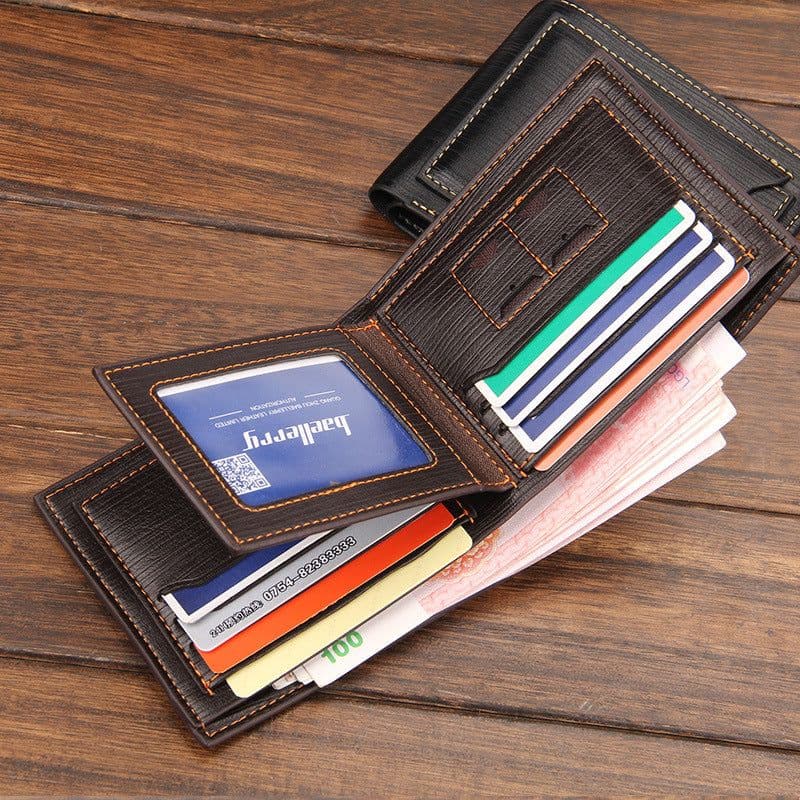 image-baellerry spot wholesale new casual multi-card short wallet horizontal men's wallet
