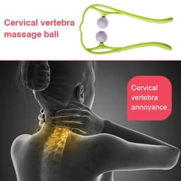 image-Plastic Pressure Point Therapy Neck Massageador Massagem Relieve Hand Roller Neck Massager For Neck Shoulder Trigger Point