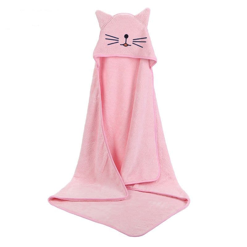 image-Coral Velvet Bath Towel