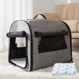image-Dog Cage House Car Pet Supplies Washable Pet Kennel Cylinder Portable Dog House