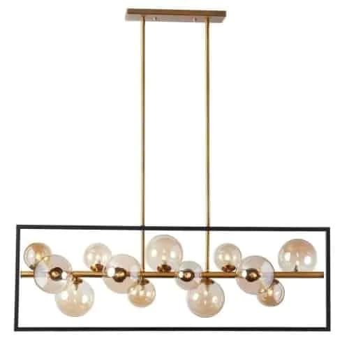 image-13LT Halgn Horiz Pend MB & VB, Champagne Glass