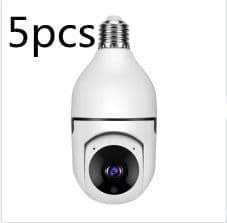 image-WiFi CAMERA 1080P Bulb 4X Zoom Camera E27 Home 5GWiFi Alarm Monitor