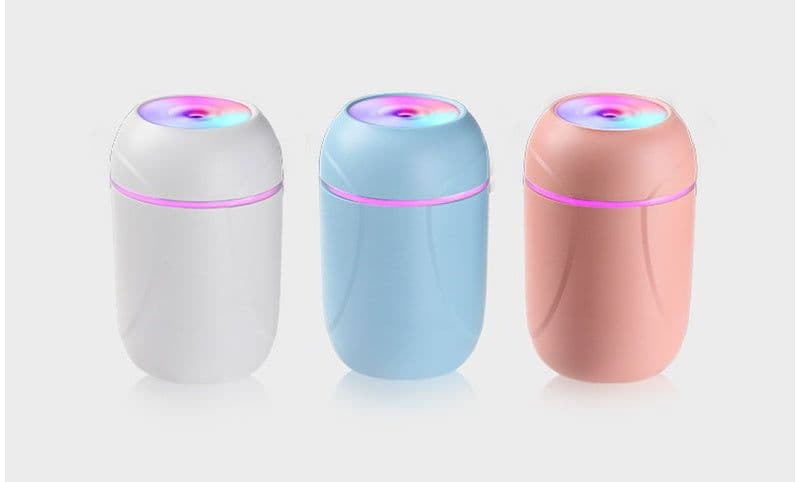 image-The new creative colorful cup humidifier supports custom logo home car water replenishment instrument colorful rotating atmosphere light