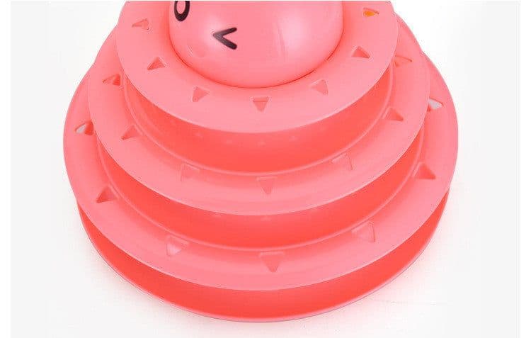 image-Color Cat Toy Cat Toy Three-layer Round