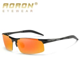 image-2017 new Aolong factory direct sale sports aluminum-magnesium polarized sunglasses, cycling glasses, glasses wholesale 8177