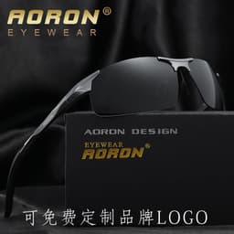 image-2017 new Aolong factory direct sale sports aluminum-magnesium polarized sunglasses, cycling glasses, glasses wholesale 8177