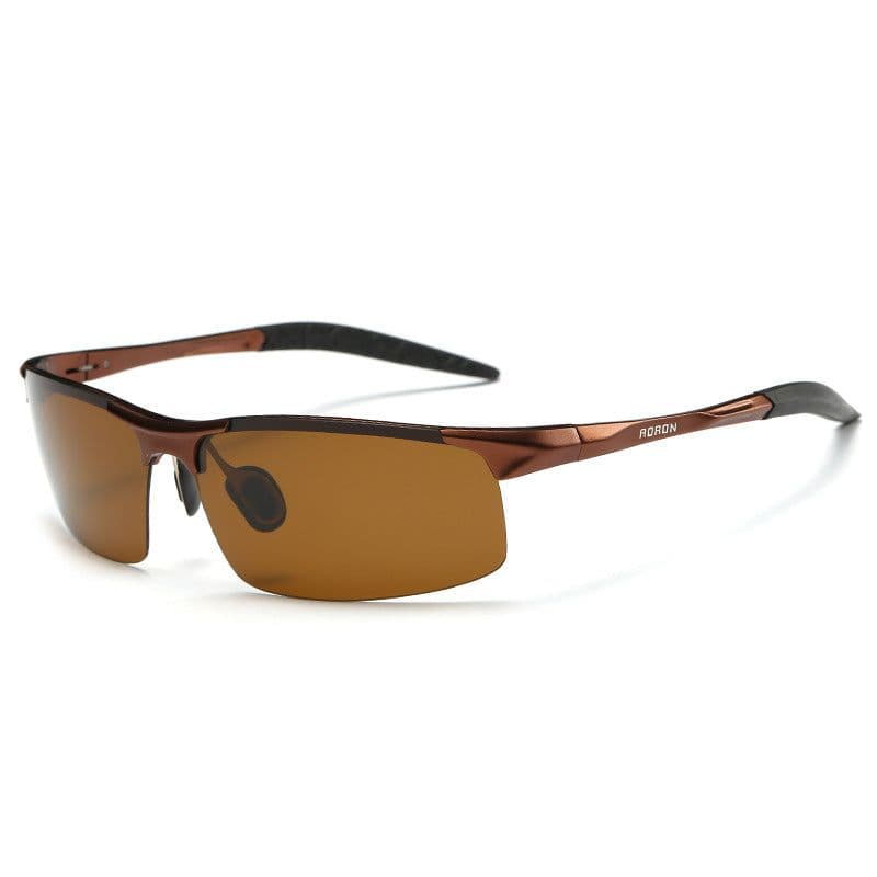 image-2017 new Aolong factory direct sale sports aluminum-magnesium polarized sunglasses, cycling glasses, glasses wholesale 8177