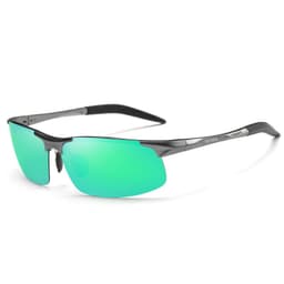 image-2017 new Aolong factory direct sale sports aluminum-magnesium polarized sunglasses, cycling glasses, glasses wholesale 8177