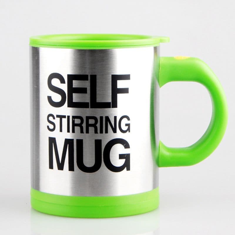 image-400ml Automatic Self Stirring Mug Coffee Milk Mixing Mug Stainless Steel Thermal Cup Electric Lazy Double Insulated Smart Cup