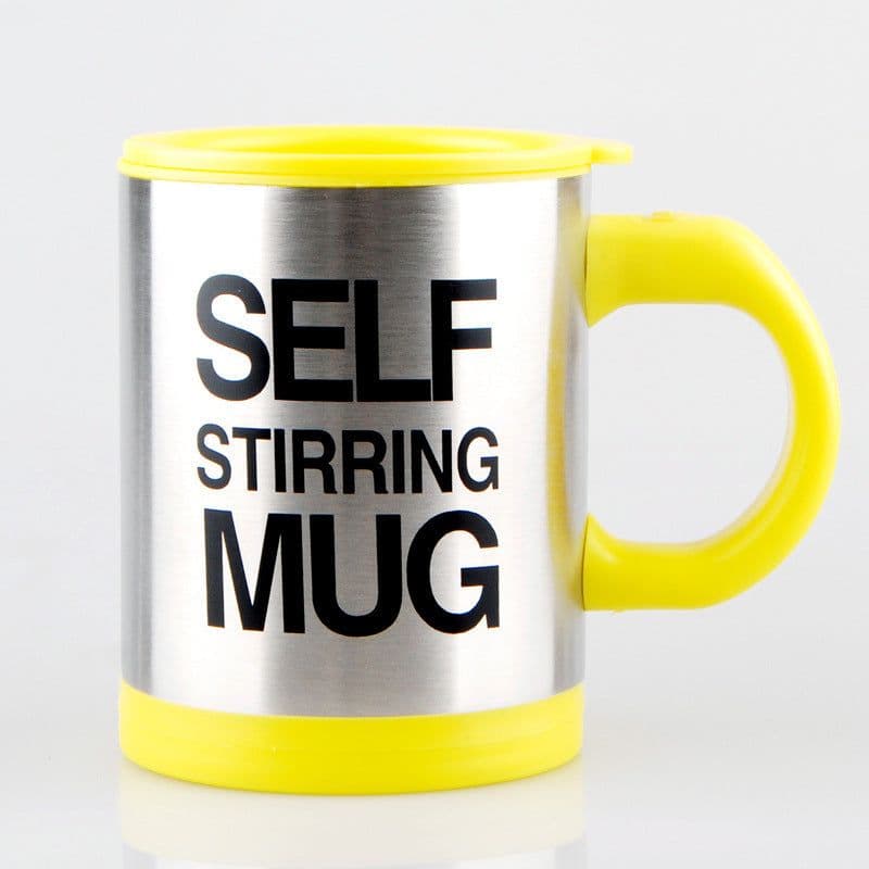 image-400ml Automatic Self Stirring Mug Coffee Milk Mixing Mug Stainless Steel Thermal Cup Electric Lazy Double Insulated Smart Cup