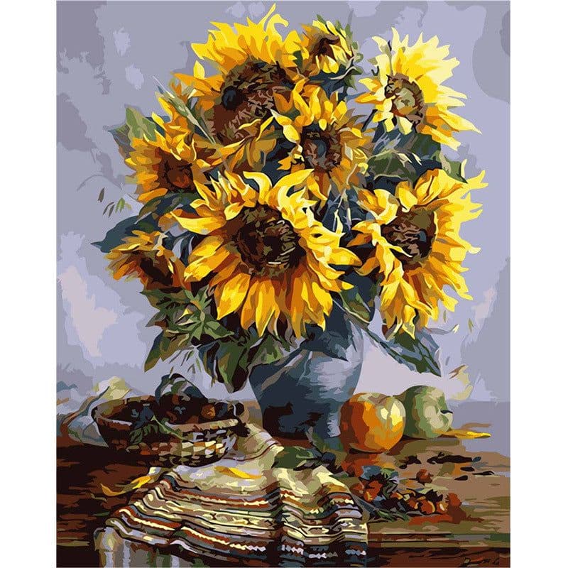 image-Oil Painting Digital Diy Hand-painted Filling Decorative Painting